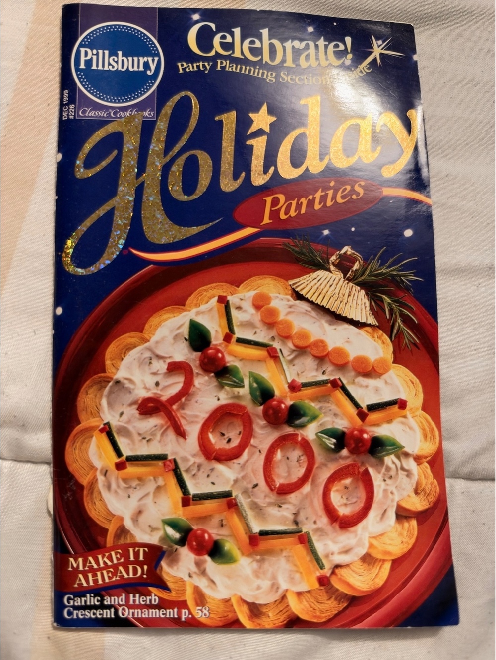 Pillsbury Celebrate! Holiday Parties Party Planning Section 2000 Magazine